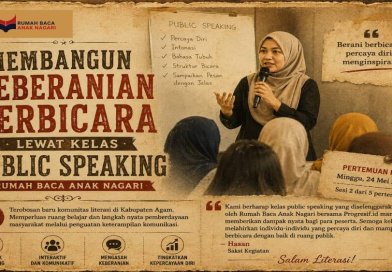 Membangun Keberanian Berbicara Lewat Kelas Public Speaking Rumah Baca Anak Nagari